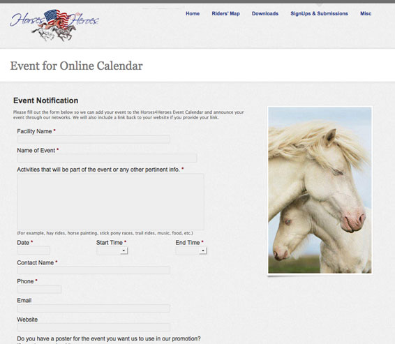 Horses 4 Heroes