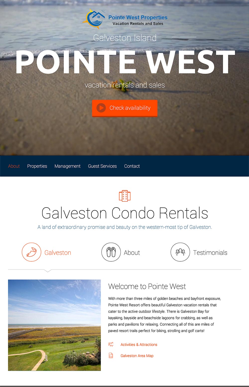 Pointe West Resort Galveston